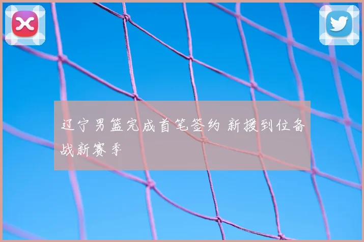 辽宁男篮完成首笔签约 新援到位备战新赛季